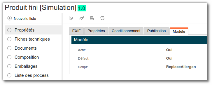 Modèle d'entité Modèle d'entité