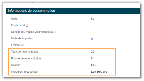 Reconstituable Reconstituable